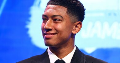 Jobe Bellingham scoops Sky Bet Championship Young Player of the Year award.